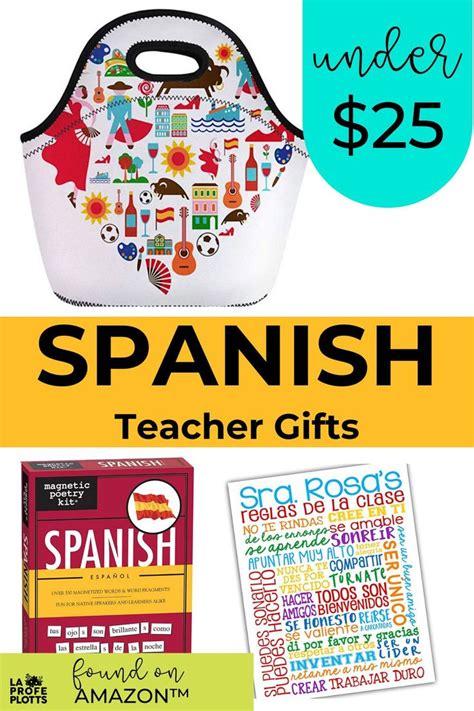 Top 10 Spanish Teacher Gifts Under $25 on Amazon | Spanish teacher ...