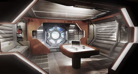 spaceship | Spaceship interior, Futuristic interior, Scifi room