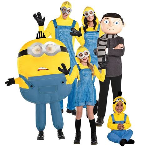 Minions Costume And Goggles With Hat Halloween Costumes ...