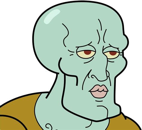 handsome squidward - Google Search | Simpsons drawings, Spongebob ...