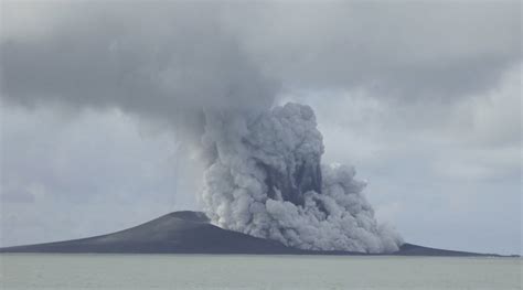 Volcanic eruption in Tonga creates new island | World News - The Indian ...