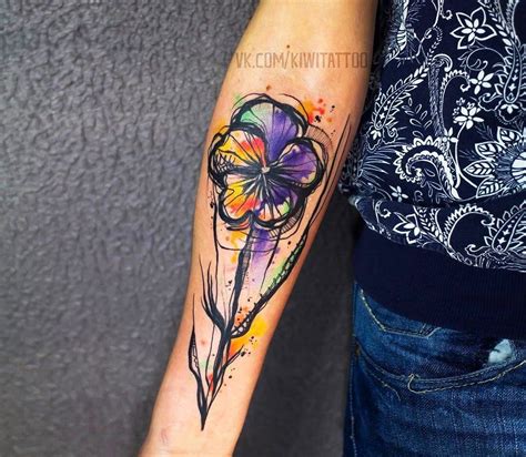 Flower tattoo by Kiwi Tattoo | Photo 23387