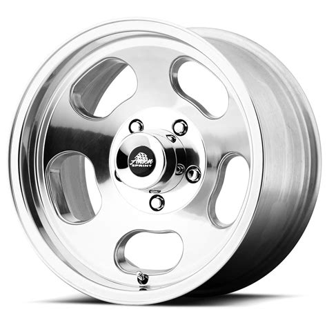 American Racing VN69 Ansen Sprint 17x8 5x4.5" +0mm Polished Wheel Rim ...