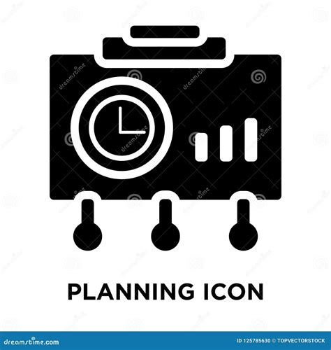 Planning Icon Vector Isolated on White Background, Logo Concept of ...