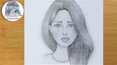 How To Draw A Crying Girl