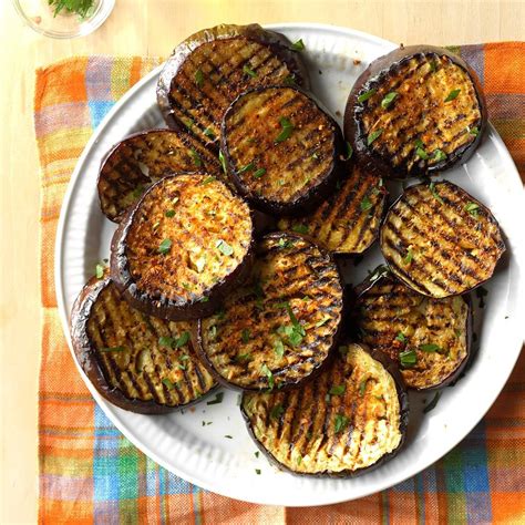 Spicy Grilled Eggplant Recipe | Taste of Home