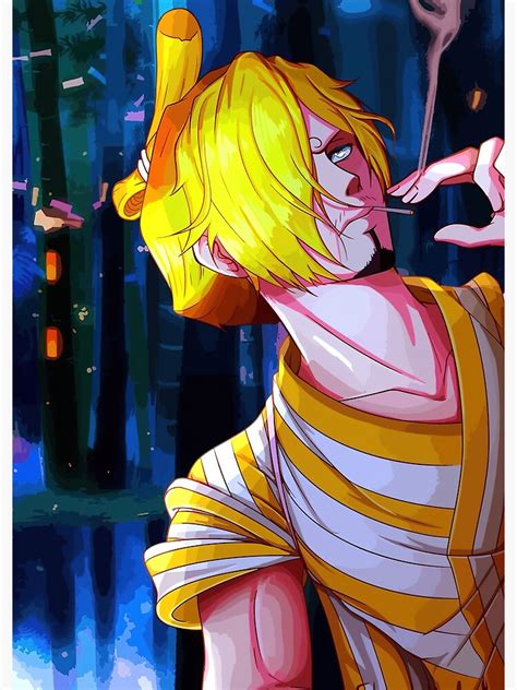 "Sanji wano" Poster by AnthonyCoraine | Redbubble