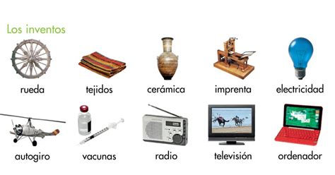 LOS INVENTOS Y DESCUBRIMIENTOS | TRABAJANDO LAS COMPETENCIAS