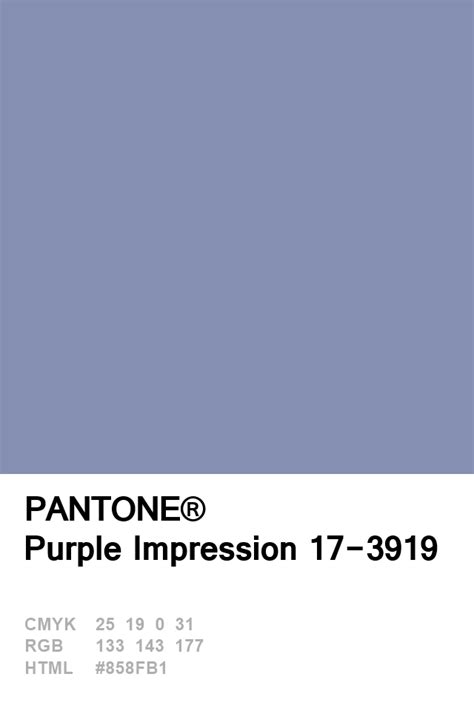 Pantone Purple Impression 17-3919 Colour of The Day 23 January ...