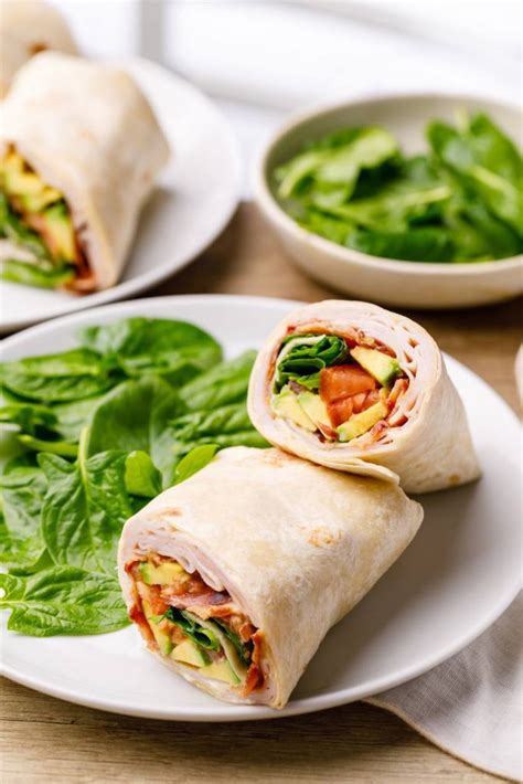 Turkey Spinach Wrap (Easy and Healthy Lunch) - Nurtured Homes