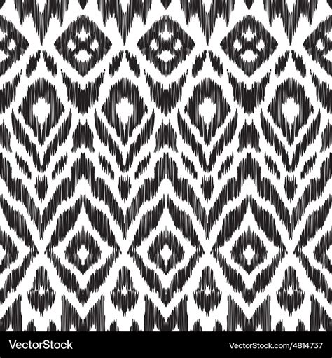 Ikat pattern Royalty Free Vector Image - VectorStock