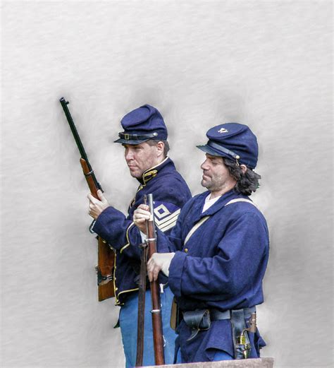 Union Civil War Soldiers Photograph by Randy Steele