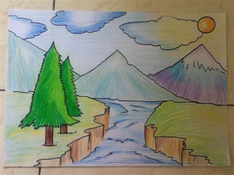 Easy Drawings Of Landscapes