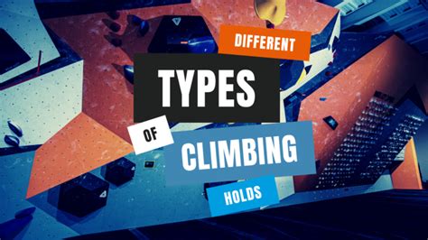 Different Types of Climbing Holds - inSPIRE Rock