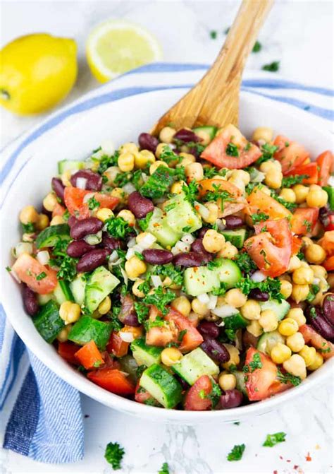 Vegan Chickpea Salad - Vegan Heaven