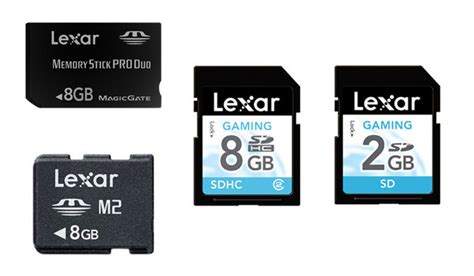 Lexar Expands Its Gaming Line Memory Cards