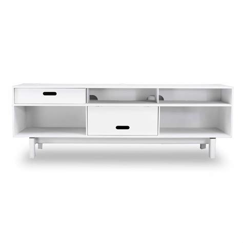 Wazi TV Stand (Pearl White) - MoKo Home+Living