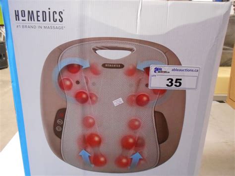 HOMEDICS SHIATSU PRO BACK MASSAGER WITH HEAT