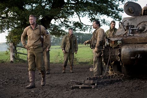 Fury Featurette Introduces Brad Pitt's Tank Crew