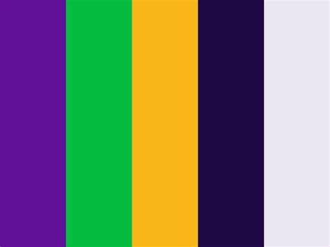 Ideal Mardi Gras Colors Pantone 155c