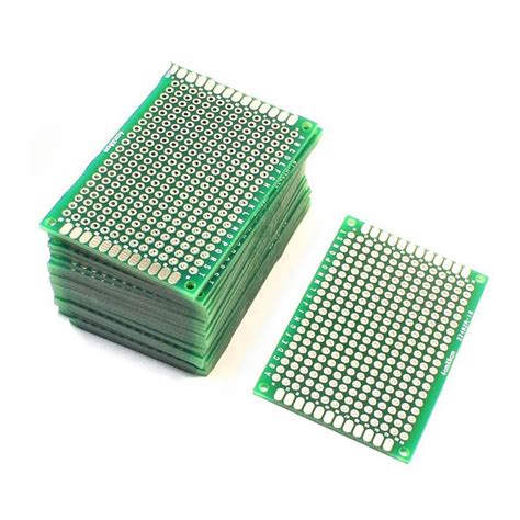 10pcs Double-side Protoboard Circuit Prototype DIY PCB Board 4x6cm