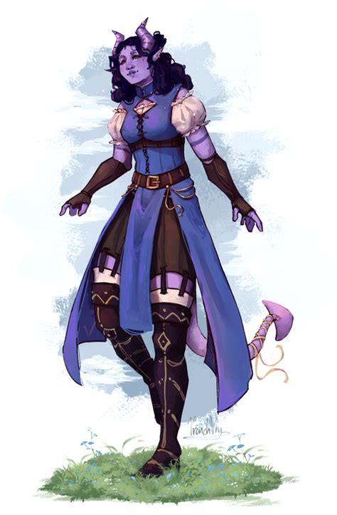 [OC] [Art] Tiefling Rogue Commission : DnD | Rogue character ...