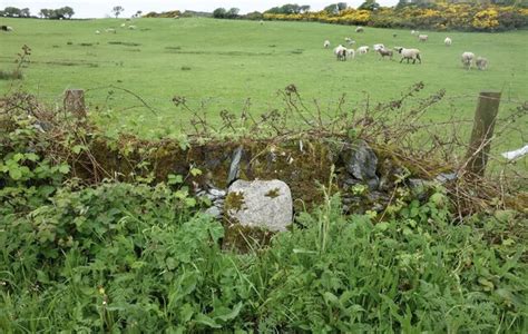 Old Milestone by the B4545, north of... © David Elis-Williams cc-by-sa ...