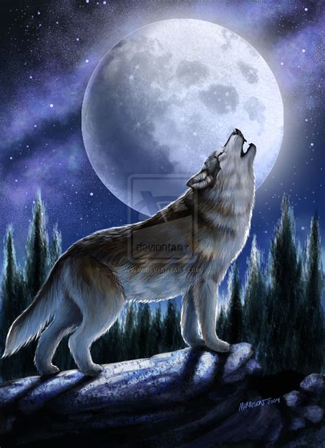 Howling Wolf in the moonlight - Wolves Photo (37008069) - Fanpop