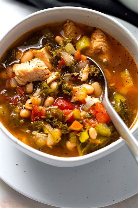 Easy Turkey Kale Soup - Lexi's Clean Kitchen