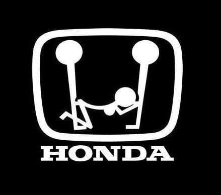 Honda Logo Funny JDM Vinyl Decal Stickers