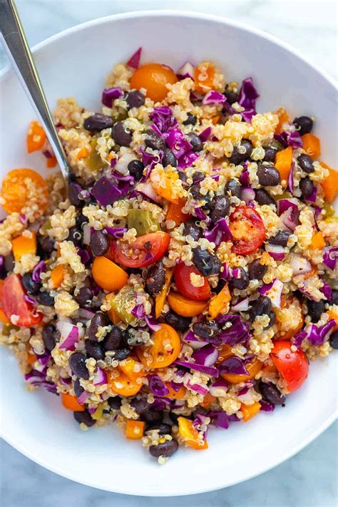 Easy Quinoa Black Bean Salad Recipe