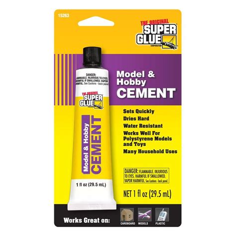 Super Glue 1 fl. oz. Model and Hobby Cement (12-Pack)-15263 - The Home ...