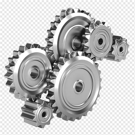 Gray industrial gears illustration, Mechanical Engineering Gear ...