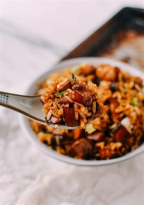 Easy Pork Belly & Mushroom Rice Bowl | The Woks of Life