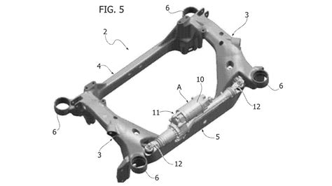 Stellantis patents rear-wheel-steering system