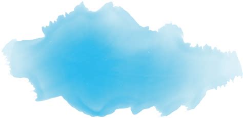 Download Blue Watercolor Png - Blue Watercolor Cloud - HD Transparent ...