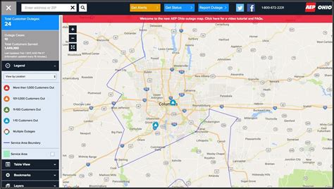 Aep Columbus Ohio Power Outage Map - Maps : Resume Template Collections ...