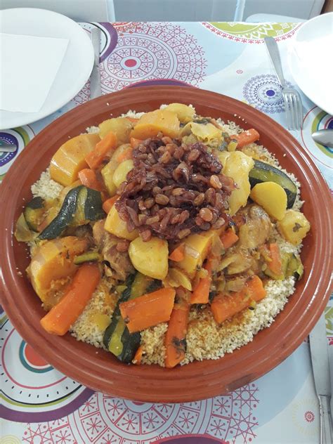 Couscous marocain - le marché solidaire