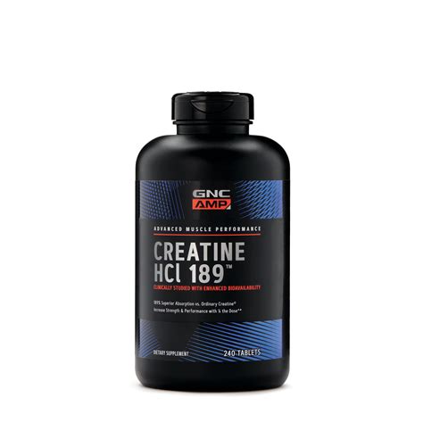 AMP Creatine HCl 189™ (Creatine Hydrochloride) | GNC