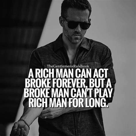 Rich man quote | Quotes that describe me, Quotes, Success quotes