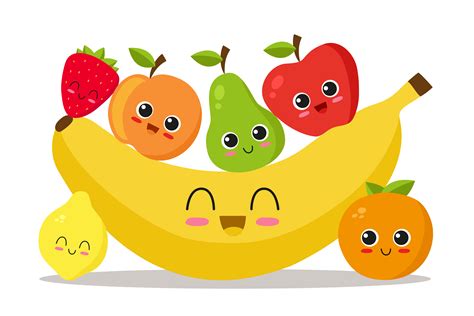 Cool fruit set 566625 Vector Art at Vecteezy