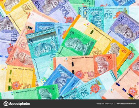 Malaysia Currency Malaysian Ringgit Banknotes Background Paper Money ...