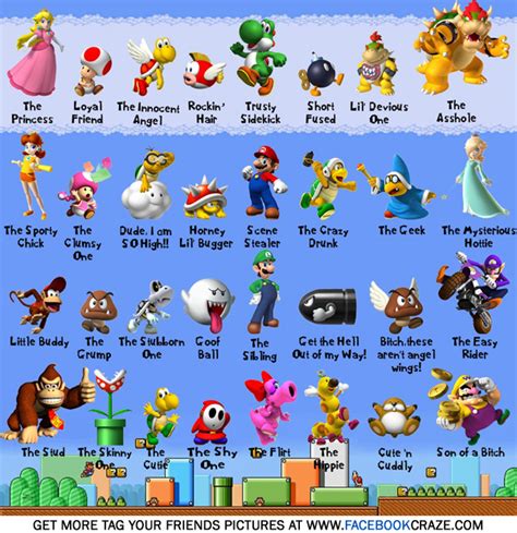 Mario and characters - Super Mario Bros. Photo (32844711) - Fanpop ...