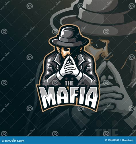 Bos Mafia Logo Mascot.sport,esport Logo Vector Illustration ...