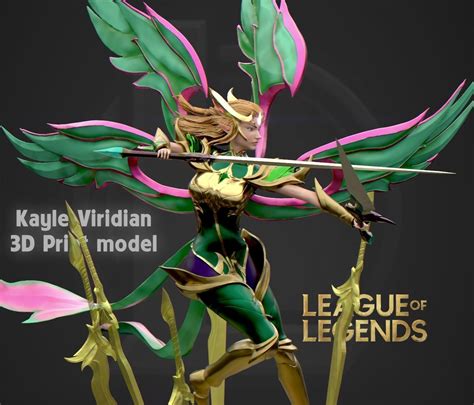 Viridian Kayle - 3D Print model - Fanart 3D model 3D printable | CGTrader