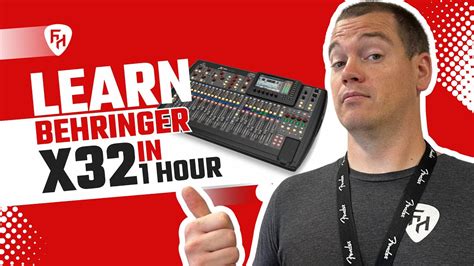 Behringer X32 Tutorial for Beginners - Learn the Behringer X32 in 1 ...