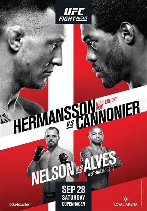 UFC Fight Night 160 Poster September 16, 2019 MMA Photo