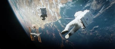 In "Gravity," International Space Station co-stars with Sandra Bullock ...