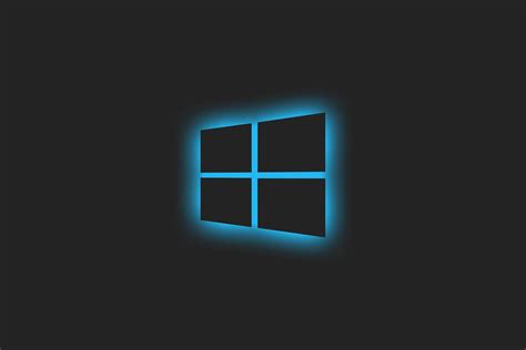 3840x2160202 Windows 10 Logo Blue Glow 3840x2160202 Resolution ...