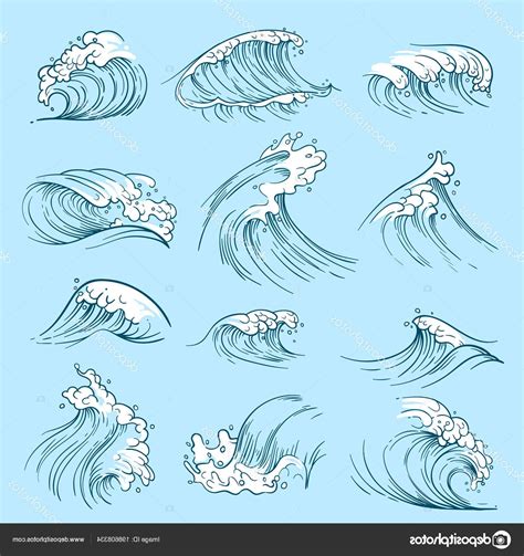 Clipart wave drawn, Clipart wave drawn Transparent FREE for download on ...